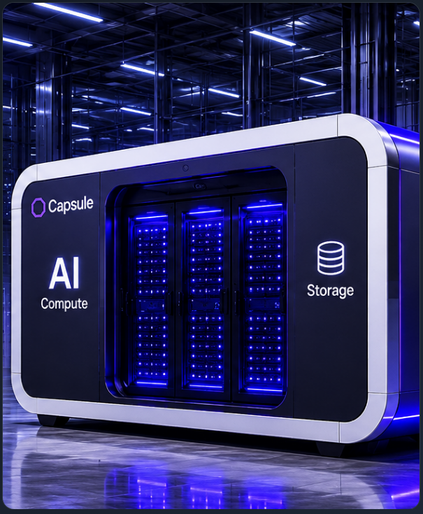 Capsule Pod — AI Compute and Storage